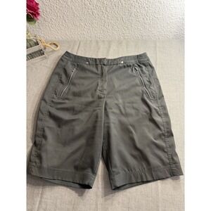 Tail Tech Golf Women's Size 6 Gray Performance 4-Zip Pocket Shorts Lightweight